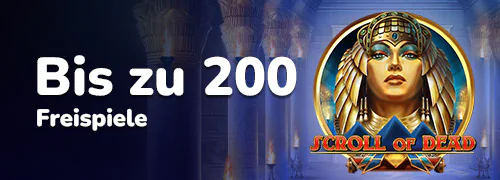 Bis zu 200 Freispiele sichern